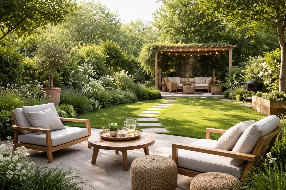 Comment rendre un jardin agréable sans trop d’effort