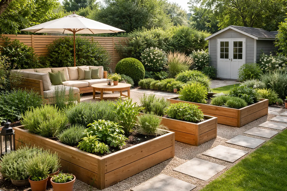 Idées simples pour organiser un jardin facile à entretenir