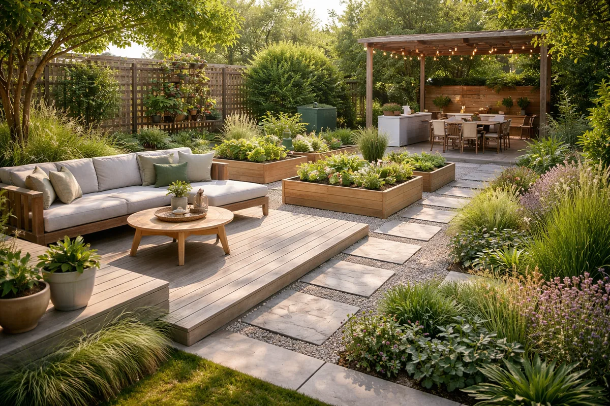Comment optimiser l’espace dans un jardin de maison