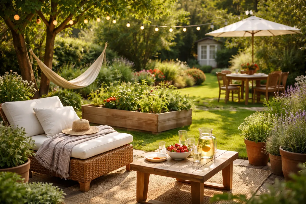 Idées pratiques pour profiter de son jardin au quotidien