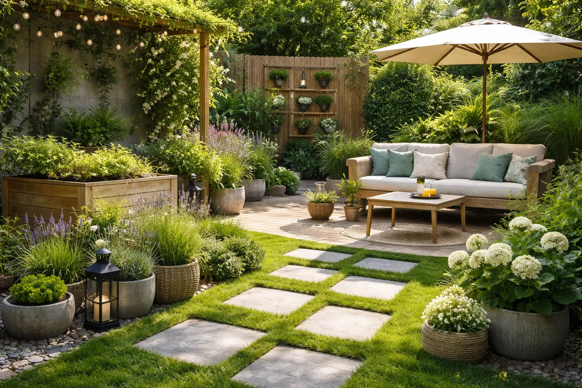 Idées pour améliorer un jardin sans gros travaux